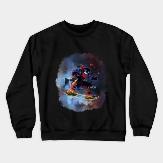 Blueberror Crewneck Sweatshirt by mavzell